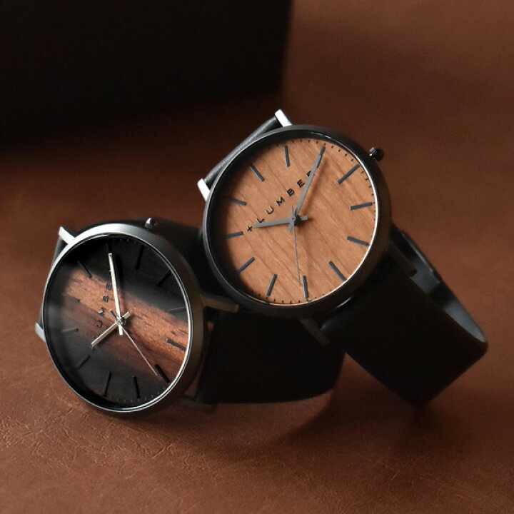 楽天市場 ペア Lumber Watch 1100 ギフトセット 腕時計 ウォッチ 木製 ウッド メンズ レディース ユニセックス 日本製ムーブメント 生活防水 プレゼント ギフト おしゃれ シンプル ペアウォッチ 軽い Hacoa 送料無料 木香屋