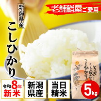 楽天市場】令和6年産新米 新潟産コシヒカリ5kgの通販