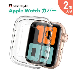 アップルウォッチ カバー Apple Watch フィルム + 保護ケース 一体 TPU クリア 高品質 Series 1 2 3 4 5 6 SE 38mm 40mm 42mm 44mm 全機種対応 保護ケース 傷防止 全面液晶 耐衝撃 透明 TPU 柔らかい 薄い シンプル AHAStyle アハスタイル レビュープレゼント開催中