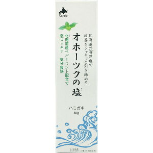 小六 コロク オホーツクの塩 歯磨き 80g