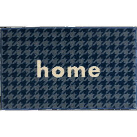玄関マット 室内用 Collection kahou home 45×75cm blue＆grey ブルー＆グレー