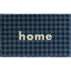 ���փ}�b�g �����p Collection kahou home 45×75cm blue��grey �u���[���O���[