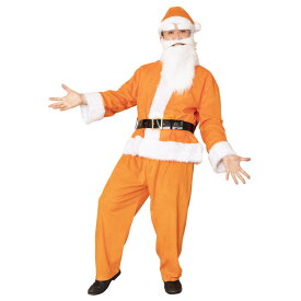クリスマス衣装 メンズ MAN GOGOサンタさん オレンジ