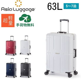スーツケース キャリーバッグ 大容量 軽量 旅行 ビジネス 出張 ALI Max2 アリーマックス2 ALI-011R-24 63L