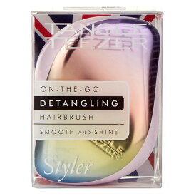 TANGLE TEEZER タングルティーザー コンパクトスタイラー マットレインボークローム