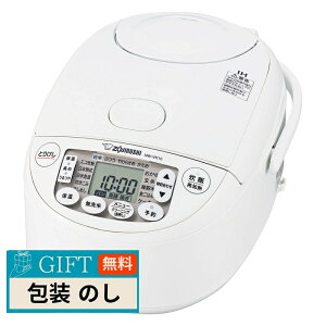 �ۈ� �}�z�[�r�� ZOJIRUSHI �ɂߐ��� IH���уW���[ 5.5���� �z���C�g NW-VK10-WA/BA �M�t�g �v���[���g ���蕨 ���� � ���l �̂� ���� �yLOI�z