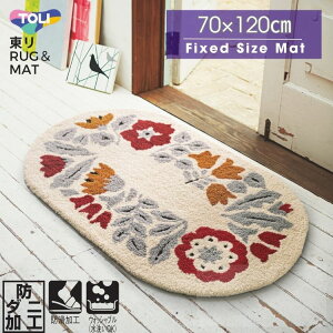 ���O �}�b�g ���փ}�b�g �L�b�`���}�b�g ���� TOM5103 �h�_�j �􂦂� ����~�� ���{�� 70×120cm Fixed Size Mat