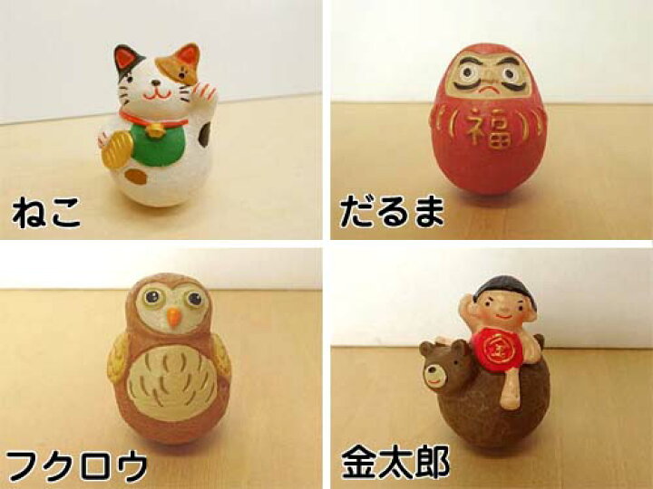 楽天市場】丸和貿易 ペタコロマスコット ねこ だるま フクロウ 金太郎  