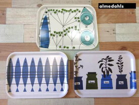 アルメダールス 北欧トレー S ピクニック フィッシュ ハーブブルー 横幅27cm 木製 白樺MDF 3種類から選択