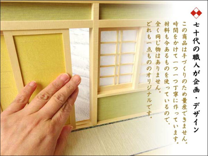 楽天市場】和風ドールハウス 1/12のミニ和室2畳 I型A 木製 無塗装 
