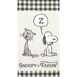 ̂ Xk[s[ SNOOPY_&_FARON PEANUTS { 85×150cm@95196