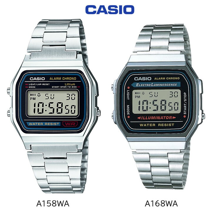 CASIOステンレス腕時計 ノリノリ