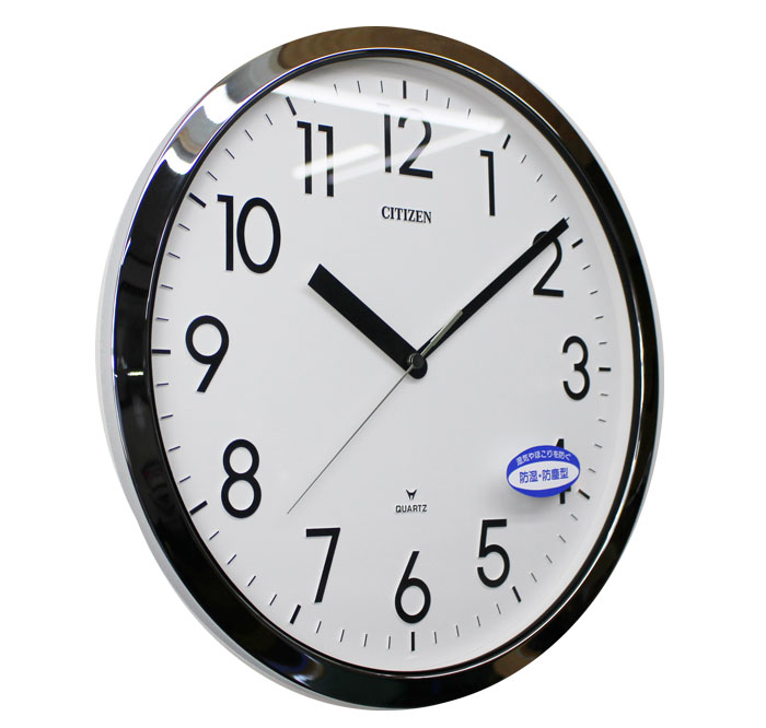 楽天市場】シチズン リズム時計 掛け時計 スペイシーM522 プルーフ522