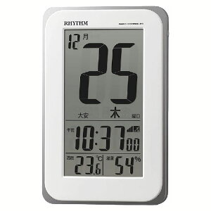 ���Y��(RHYTHM) �ڊo�܂����v �d�g���v �d�q���A���[�� ���x ���x ���߂��� �J�����_�[ �Z�j ���C�g�t�� �� 8RZ139SR03