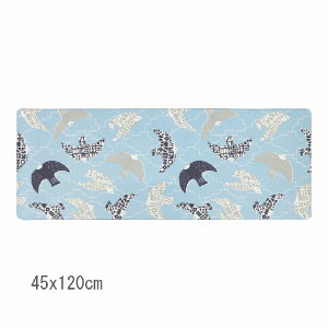 �@����I�L�b�`���}�b�g �o�[�Y �K�x�ȃN�b�V������ �u���[ 120cm 180cm 240cm 85110 PVC��