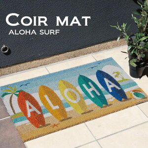 ���փ}�b�g �R�C���[�}�b�g �h�A�}�b�g ALOHA SURF�@CR-10195�@ ������� �A�����J���G�݁@�D���Ƃ��@�H���f��
