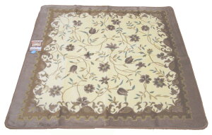 ホットカーペットカバー兼用中敷ラグ テノールII 185x185cm ベージュ TENOR185