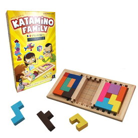 カタミノ・ファミリー KATAMINO・FAMILY 脳トレ パズル 知育玩具 ギガミック ボードゲーム 5歳 6歳 7歳 誕生日 プレゼント