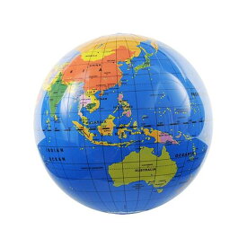 地球儀 ビーチボール 30cm タイガートライブ 世界地図 知育玩具 海 プール 水遊び グッズ 外遊び おもちゃ インテリア