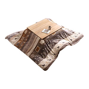 【ポイント9倍!今晩20時開始!】こたつ掛け布団カバー 正方形 約195x195cm こたつ布団カバー ファスナー付 カルド リビング 掛けカバー 2色対応 洗える 撥水加工 おしゃれ 北欧風