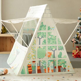 【ポイント9倍！今晩20時開始】キッズテント asweets(アスウィーツ) グリーンハウス ティピー おもちゃ おままごと 男の子 女の子 子ども 子供 キッズ テント ハウス 子供用テント 室内テント 屋内テント おしゃれ