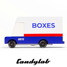 【7%OFFクーポン配布中!】ニューヨーク・ブルックリン発 Candylab(キャンディラボ) Mail Van CND U072 トイカー ミニカー 郵便配達 メール 手紙 子供 木製 アメ車 自動車 アメリカ おうち遊び ジオラマ 海外 輸入 玩具 男の子 木のおもちゃ おしゃれ
