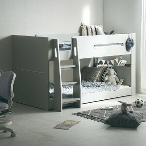 【ポイント9倍!今晩20時開始!】二段ベッド 2段ベッド ベッド 子供 大人用 ロータイプ コンパクト 分離 分離できる 分割 分割可能 木製 宮付き 宮棚 Sサイズ シングル おしゃれ コンセント付