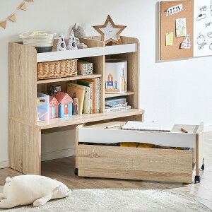 【たっぷり収納/2カラー1セット】ミニデスク primo(プリモ) スタンダード 3点セット 木製 子供用デスク 子供用テーブル キッズデスク キッズテーブル 子供用机 子ども机 ランドセルラック リ