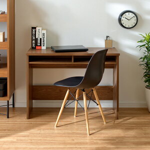 スリムリビングデスク 学習机 学習デスク デスク パソコンデスク 幅100cm 背面タップ収納付き 子供部屋 リビング 大人 子供 机 コンパクト 在宅ワーク パソコン コンセント おしゃれ STOAK(スト