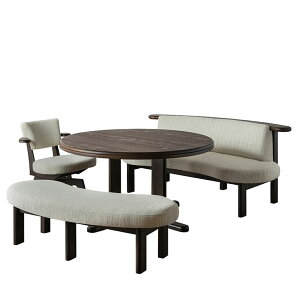 【ポイント9倍!今晩20時開始!】【搬入・組立設置付き】国産 ダイニング4点セット 幅125cm 風早 円形ダイニングセット 円形ダイニングテーブル ダイニングテーブルセット ダイニングチェア