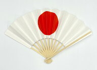 日の丸扇子 27cm 11本骨 両面【メール便対応】