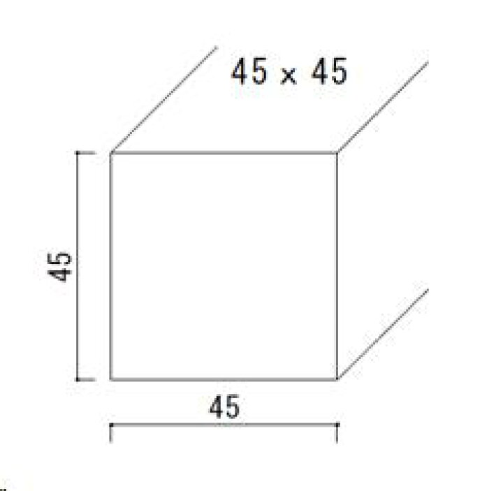 楽天市場】杉乾燥角材 木材45×45×1000～4000厚み×幅×長さ(ミリ)45mm 