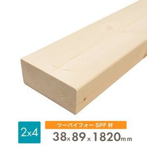 SPF ツーバイ材 2×4材 木材 カット約38x89x1820(ミリ) LABRICO(ラブリコ) ディアウォール ウォリスト 用