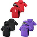 【服のみ販売／3色展開】2026年最新モデル エヴァンゲリオンコラボ 空調服半袖 作業着 ファン・バッテリー別売り COVE…