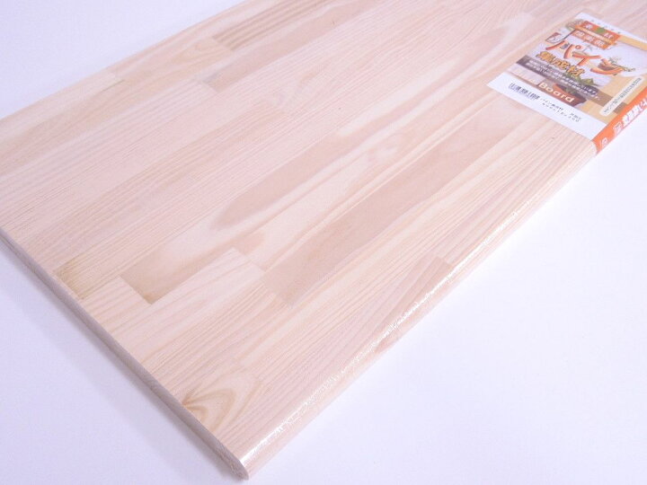 楽天市場】パイン集成 R加工 無塗装 【600×18×300mm】 1720g : モクザイヤ