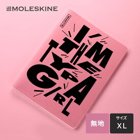 【モレスキン公式店 限定ショッパー付】 モレスキン × BLACKPINK ノート カイエジャーナル 無地 XLサイズ(横19cm×縦25cm) ブラックピンク SKCAHXL8279S9 ブラックピンク グッズ BLACKPINK グッズ K-POP グッズ公式