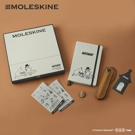 【モレスキン公式店 限定ショッパー付】 モレスキン ムーミン セット ノートブック カヴェコペン ピン ハードカバー ラージサイズ 横罫 SKBUNDHL8079MOO02 限定 モレスキンノート ムーミン トーベ ヤンソン MOOMIN 北欧 ギフト プレゼント