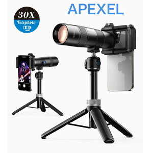 APEXEL TeleCular30{]Y T30X X}z]J {Y[  Cu RT[g] wZs ^ NX}Xv[g X}zBeLbg Ort X|[cϐ ό@o