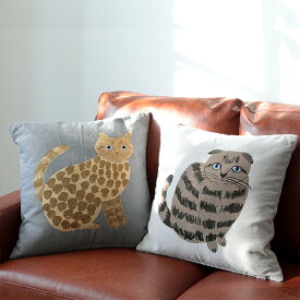 楽天市場 猫 クッションカバー クッション 座布団 インテリア 寝具 収納の通販