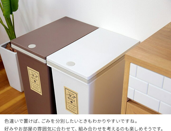楽天市場】ゴミ箱 30L プッシュ式ダストボックス アルフ【ごみ箱 おしゃれ ダストBOX ふた付き 屋外 スリム キャスター 分別 プッシュボタン キッチン 台所 リビング ダイニング 大容量 モダン 雑貨 西海岸 モノトーン かっこいい 一人暮らし 】 : インテリアと雑貨のお店 ... 楽天市場】ゴミ箱 30L プッシュ式ダストボックス アルフ【ごみ箱 おしゃれ ダストBOX ふた付き 屋外 スリム キャスター 分別 プッシュボタン キッチン 台所 リビング ダイニング 大容量 モダン 雑貨 西海岸 モノトーン かっこいい 一人暮らし 】 : インテリアと雑貨のお店 ...