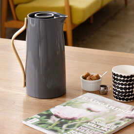 Emma エマ コーヒーポット バキュームジャグ コーヒー coffee 1.2L ステルトン stelton【約 1リットル ジャグ ポット 魔法瓶 保温 ポットスタンド デンマーク 保温ポット テイスト かわいい 北欧 インテリア雑貨 おしゃれ プレゼント ギフト 春 新生活】