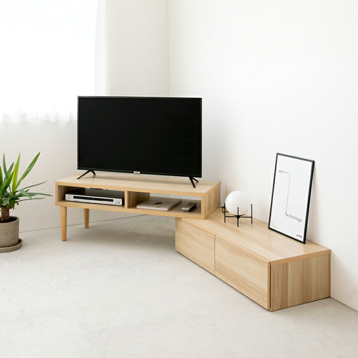 楽天市場】エンケル enkel テレビ台 伸縮タイプ テレビボード 
