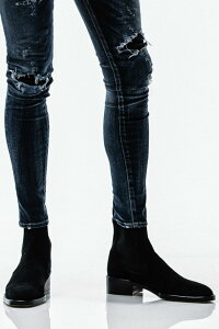 RESOUND CLOTHING ���T�E���h�N���[�W���O RC-BASIC-BOOTS1 SLAP �T�C�h�S�A�u�[�c SBLACK ���K�ʔ� �����Y