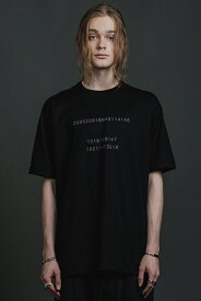セール40%OFF The Viridi-anne VI-3609-01 半袖プリントTシャツ BLACK 正規通販 メンズ