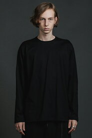 セール40%OFF The Viridi-anne VI-3610-01 長袖プリントTシャツ BLACK 正規通販 メンズ