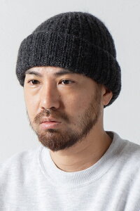 RACAL RL-21-1192 Mohair Knit Cap ���w�A�j�b�g�L���b�v CHACOAL ���K�ʔ� �����Y