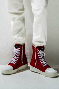RESOUND CLOTHING ���T�E���h�N���[�W���O RC-BASIC-KICK1 GUNS �n�C�J�b�g�u�[�c�X�j�[�J�[ RED ���K�ʔ� �����Y