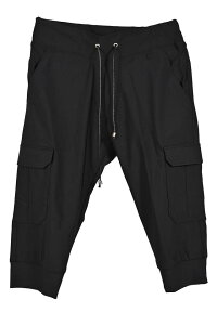 RESOUND CLOTHING ���T�E���h�N���[�W���O RC39-HP-001 cargo cropped PT �J�[�S�N���b�v�h�p���c BLACK ���K�ʔ� �����Y