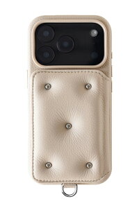 DEMIU �f�~���E BALLON CINQ iPhone 18Pro 18Pro Max �o���� �T���N iPhone18�V���[�Y �X�}�z�P�[�X BEIGE ���K�ʔ� ���f�B�[�X �����Y