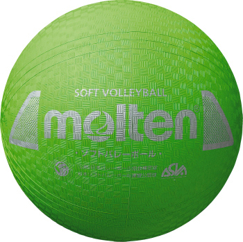 molten モルテン ソフトバレーボール ファミリー・トリムの部用 検定球 ソフトバレーボール グリーン S3Y1200-G
